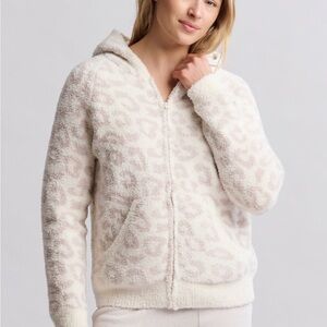 BAREFOOT DREAMS CozyChic® Barefoot In the Wild® Zip Hoodie SZ X-LARGE